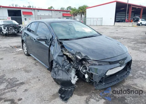 2025 Toyota Corolla Le z USA, uszkodzony, nr VIN 5YFB4MDE0SP232598